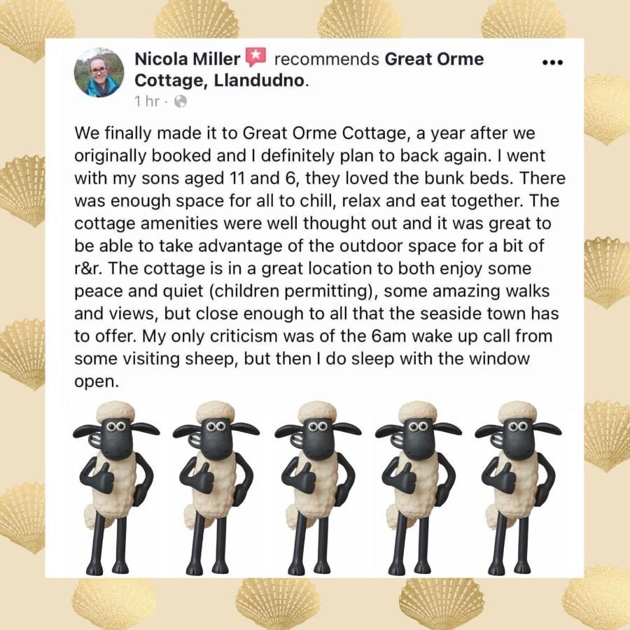 Great Orme Cottage, The Great Orme, Llandudno Zewnętrze zdjęcie
